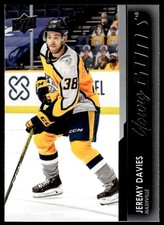 2021-22 UPPER DECK YOUNG GUNS YG RC Jeremy Davies RC Nashville Predators #237 R5