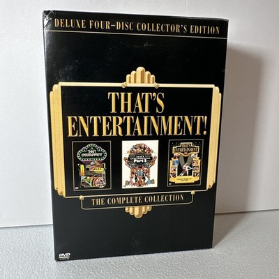 That's Entertainment - The Complete Collection (4-Disc DVD Set) w/Inserts OOP