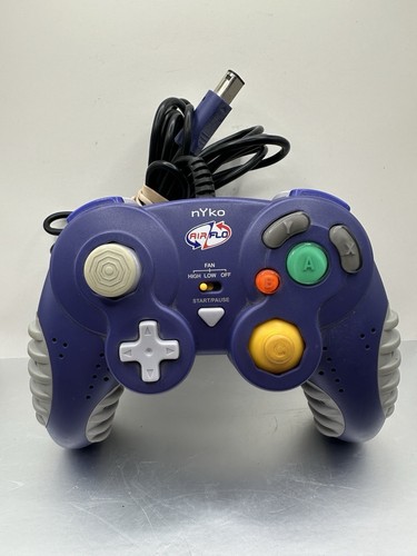 Nyko Airflo GameCube Purple Controller TESTED Very Good Condition