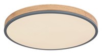Globo WD4R-CCT Doro Deckenleuchte Metall Graphit, Led, 5300 Lm, Mit Fernbedienun