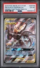 2019 POKEMON SM BLACK STAR PROMO #SM168 FULL ART/PIKACHU & ZEKROM GX PSA 6
