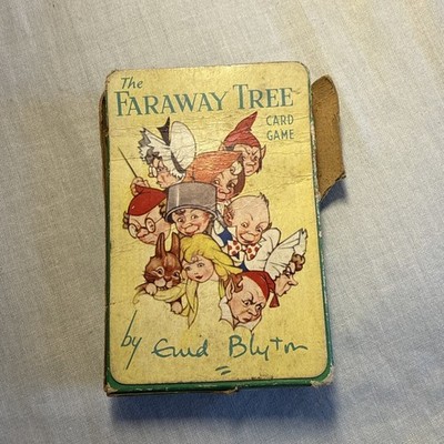 Seltenes Enid Blyton Faraway Tree Kartenspiel - Pepys - Box, Brief, Regeln 50er Jahre