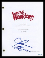 James Remar "The Warriors" AUTOGRAPH Signed 'Ajax' Full Script Screenplay ACOA