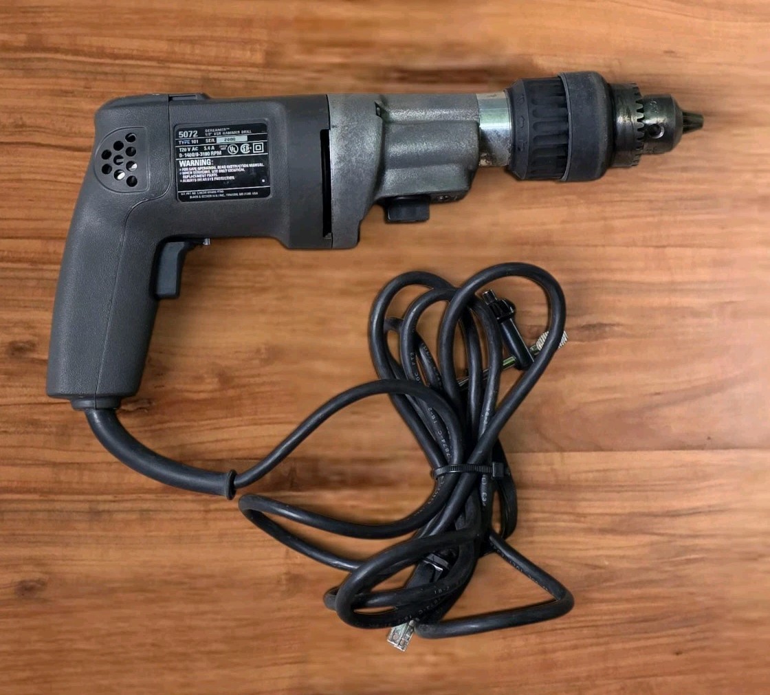 Black and Decker B&D 5072 Industrial Heavy Duty 1/2