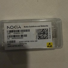 AOSD NOKIA SFP28 10Km SM I-TEMP RS 474902A.101 RTXM330-201-C39C SEALED