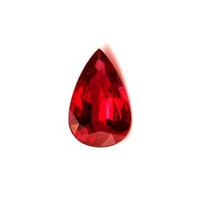 Mozambique Pear Red Ruby 3.05CT