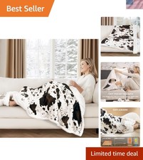 Heated Blanket Throw Blanket - Fast Heating Electric Blanket, Soft Flannel He...