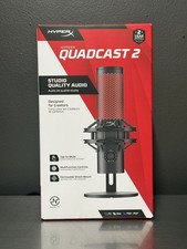 New HyperX QuadCast 2 20 Hz - 20 kHz USB Condenser Microphone 872V1A6