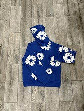 Blue Denim Tear Hoodie M
