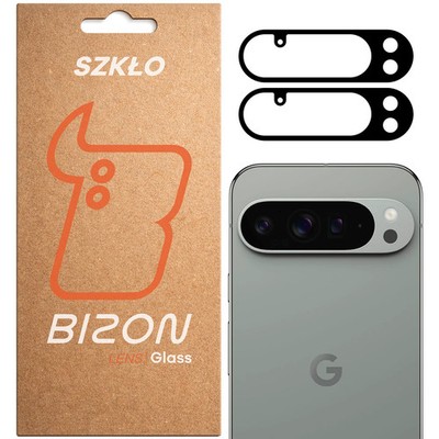 2x Kameraglas für Pixel 9 Pro XL Bizon Objectivschutzglas Kameraschutz Glas
