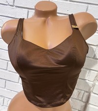 Victoria  s Secret PINK Wireless Lightly Lined Sports Bra Brown Size L