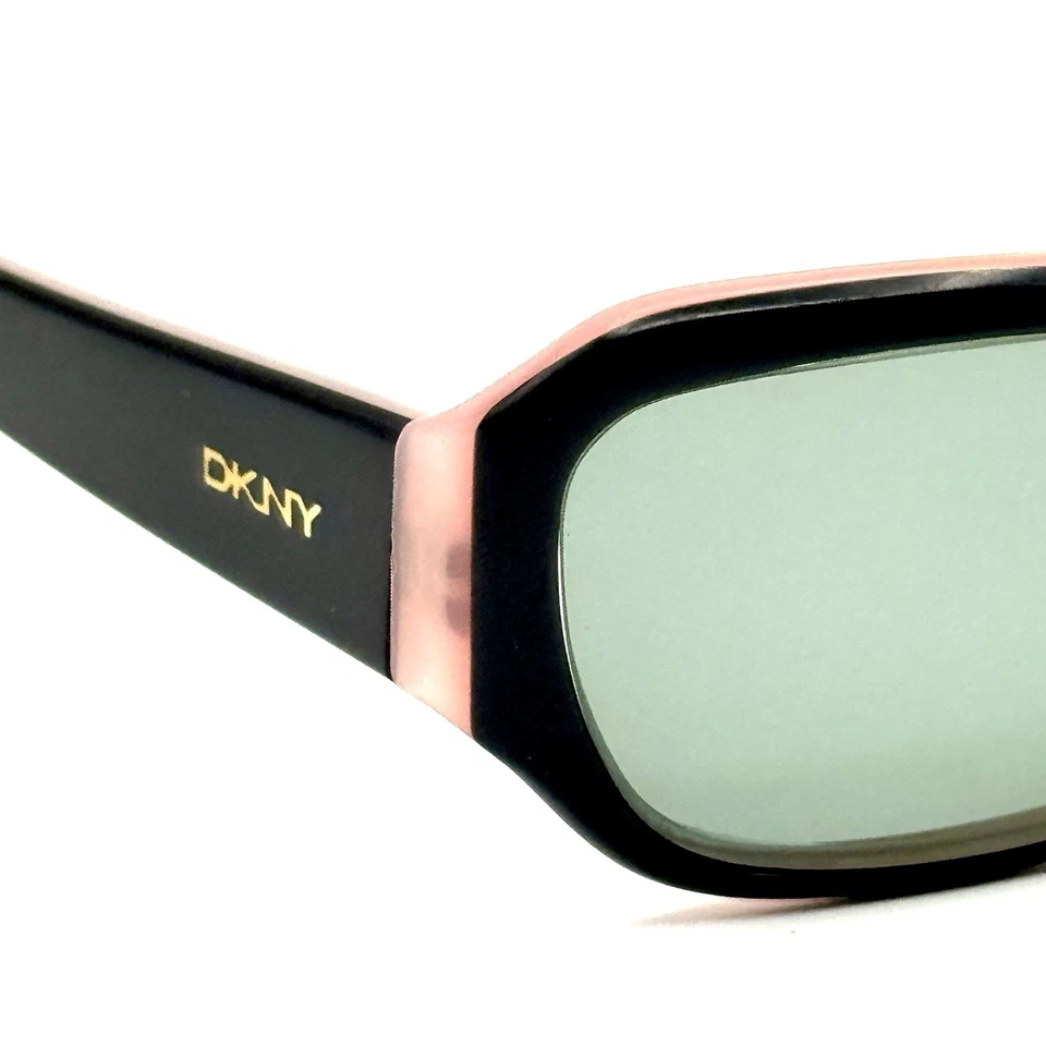 DKNY DY-4009-3093/11 Designer Oval Sunglasses FRAME ONLY Black & Pink Acetate - Image 3 of 4