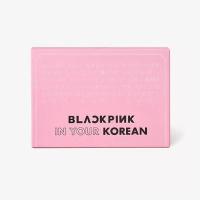 BLACKPINK IN YOUR KOREAN  2 Book Set + Motipen + Pocket Book + Role Play Kit