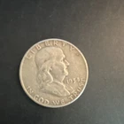 1954 Franklin Half Dollar 50C Silver Coin Circulated Uncertified US Currency