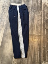 Vintage Nike Basketball Capri Track Pants Navy Blue Women s Large Pull On Y2K