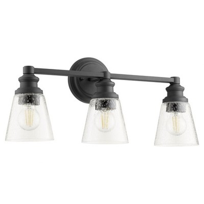 Used Quorum Lighting 509-3-69 Dunbar - 3 Light Bath Vanity in Soft Contemporary