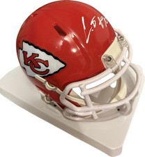 Kansas City Chiefs Charles Omenihu Signed Speed Mini Helmet JSA Certified