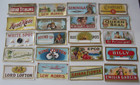 Lot of 20 Old Vintage -  Cigar Box LABELS - End - All Different