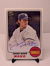 2024 Topps Archives - 1968 Fan Favorite Autographs Chien-Ming Wang #68FF-CW (AU)
