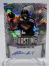 2025 Leaf Vivid Football Antwann Hill Jr Cool Gray Bursting w Talent Auto 3/3