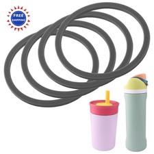 Rubber Gasket Replacement Compatible Owala Freepsip Water Bottle 40 Oz 4 Pack