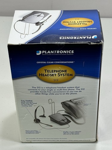 Plantronics S12 Przewodowy zestaw słuchawkowy telefoniczny System stalówka - Zdjęcie 6 z 7