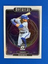 2021 Donruss Optic #M5 Bo Bichette Mythical Blue Jays