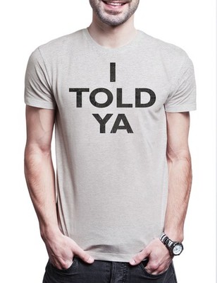 I Told Ya Herren T-Shirt Challengers Film Movie Tennis Drama Sport Zendaya Tashi
