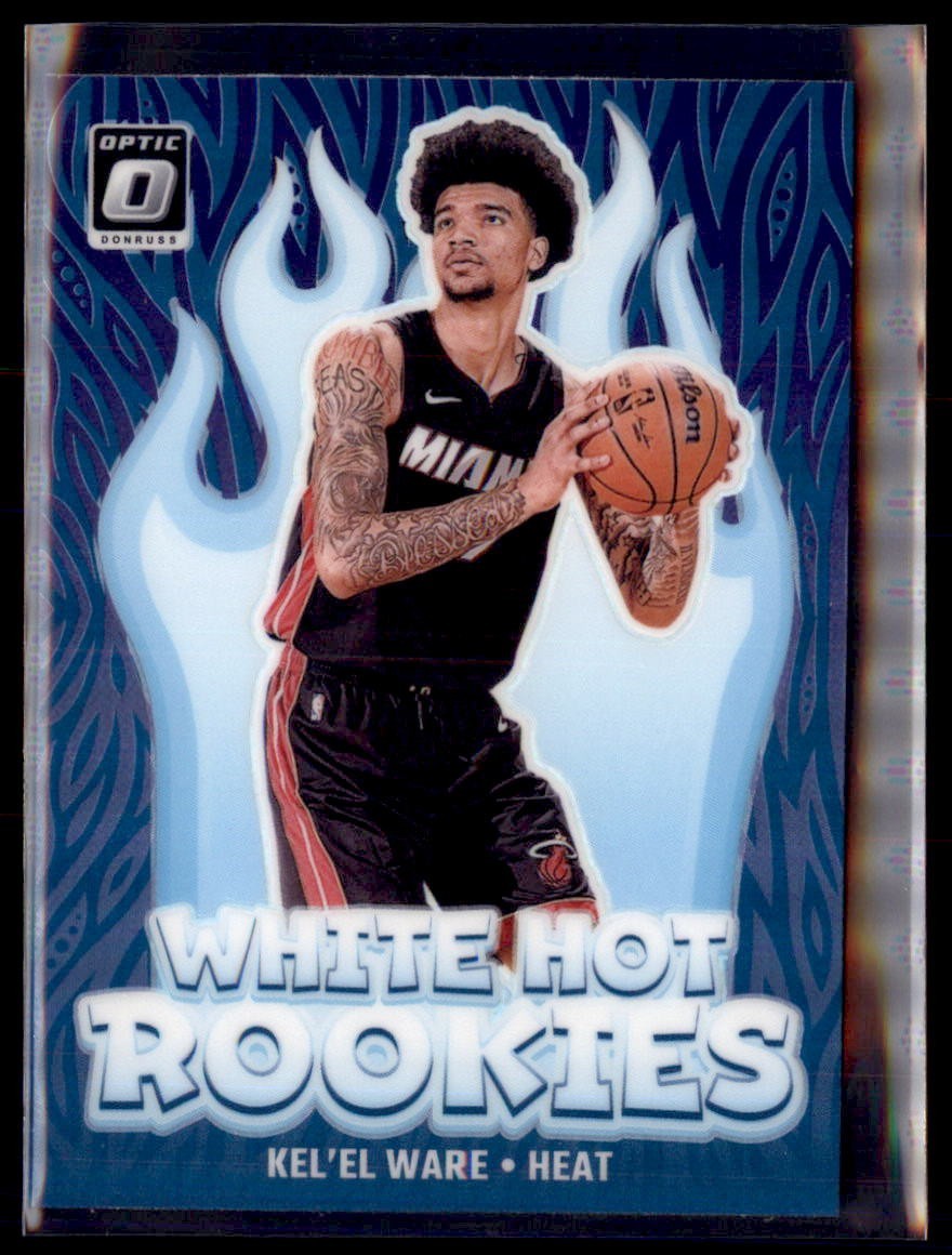 2024 25 Panini Donruss Optic White Hot Rookies Purple Kel'el Ware