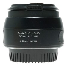 Olympus 50mm f/2 PF Prime Lens with 49mm Filter Thread