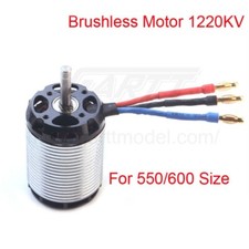 Motore brushless Gartt F600-1220KV 2100W per elicottero radiocomandato Trex 550 600