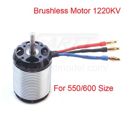 Gartt F600-1220KV 2100W Brushless Motor For Trex 550 600 RC Helicopter 