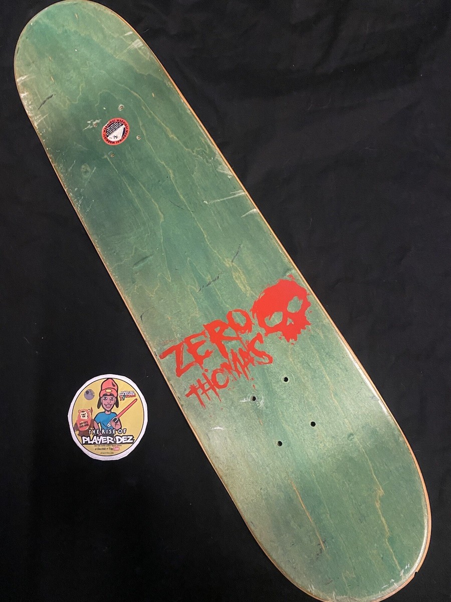 RARE 2001 2003 VINTAGE ZERO or Die Skateboard Deck Jamie Thomas | eBay