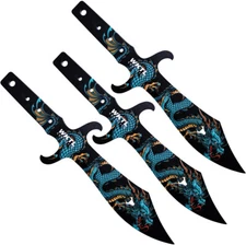New Toro Knives Tesoro Throwing Knives Water 72