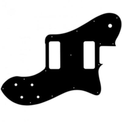 US PICKGUARD für FENDER  CLASSIC PLAYER DELUXE BLACK DOVE TELECASTER  3Ply BLACK