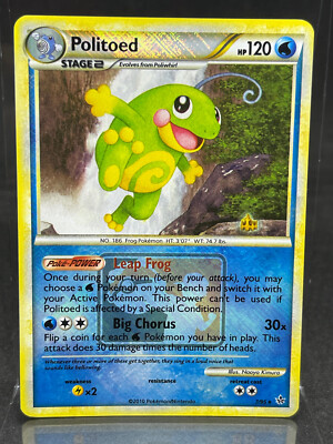 Pokemon, Pokemon Sammlungsauflösung, Pokemon Sammlung, Politoed 7/95
