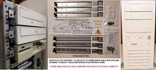 COMPAQ DESKPRO-PROLINEA-PROSIGNIA DRIVE RAILS COMPAQ STYLE 5 1/4" 3 SETS NEW USA