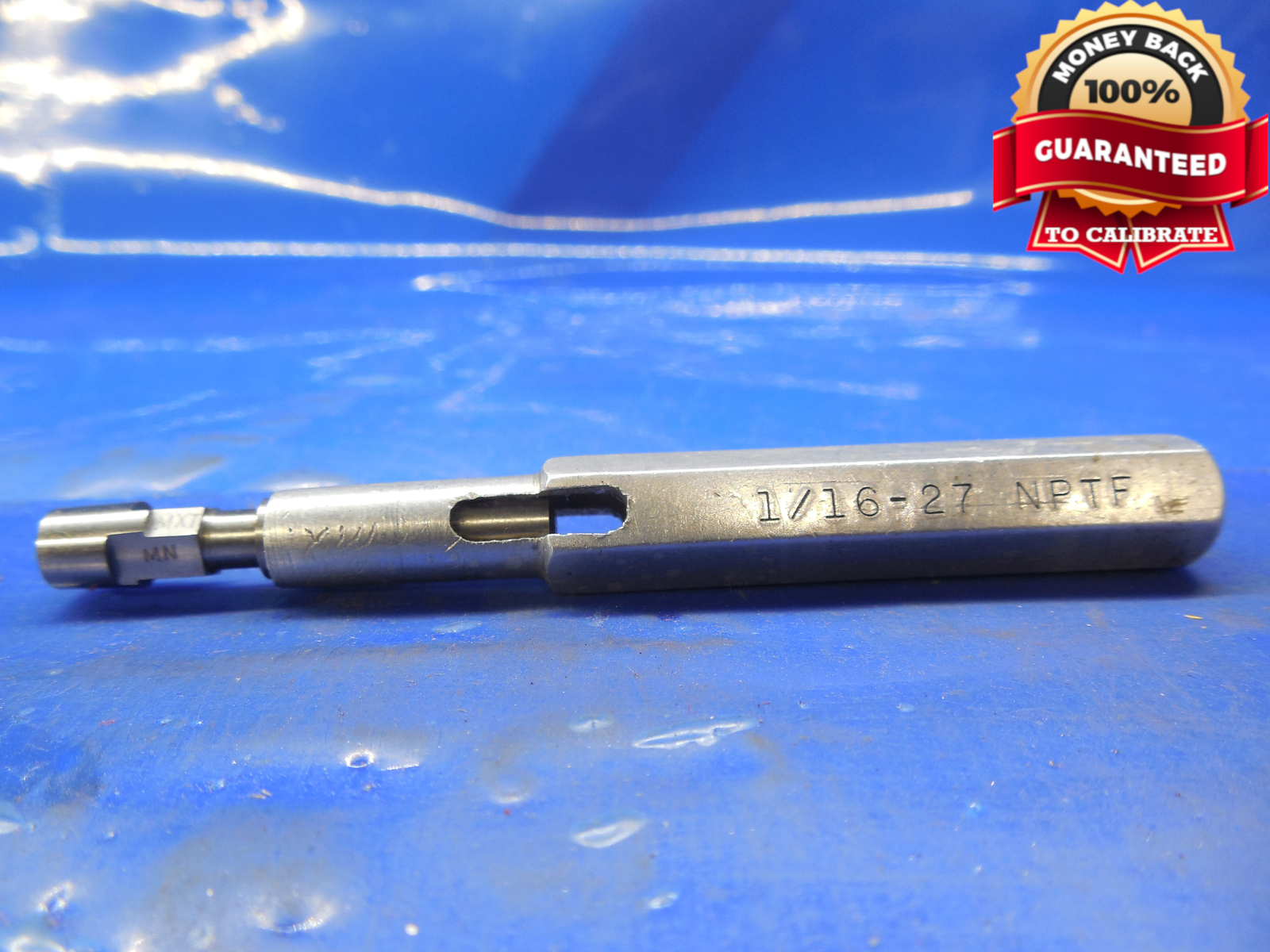 1/16 27 NPTF 6 STEP PIPE THREAD PLUG GAGE N.P.T.F. 1/16-27 6-STEP .0625 ...