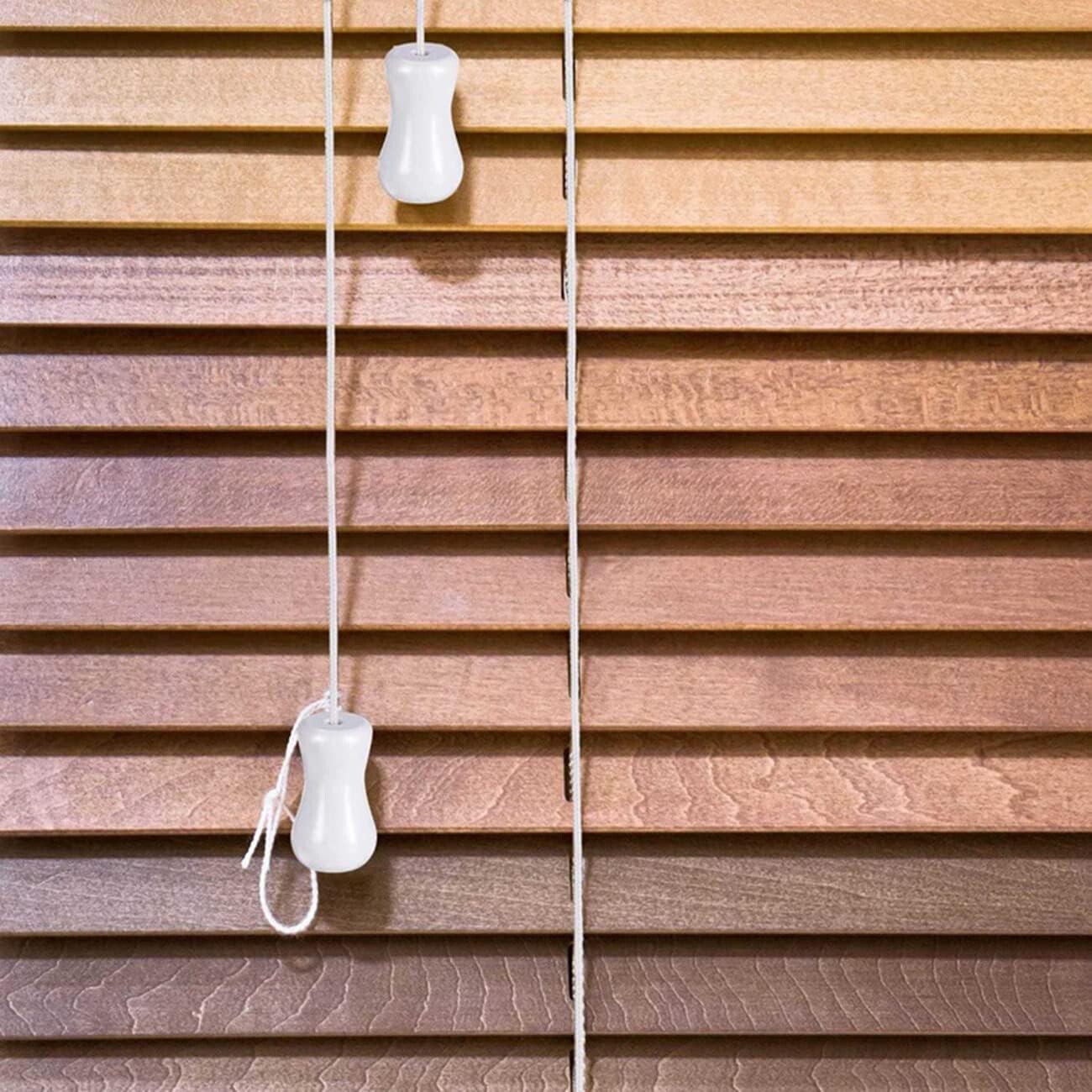 Window Blinds Drawstring New 1PC 2mm Braided Shade Roller Blinds Cord White Pull String Rope ...