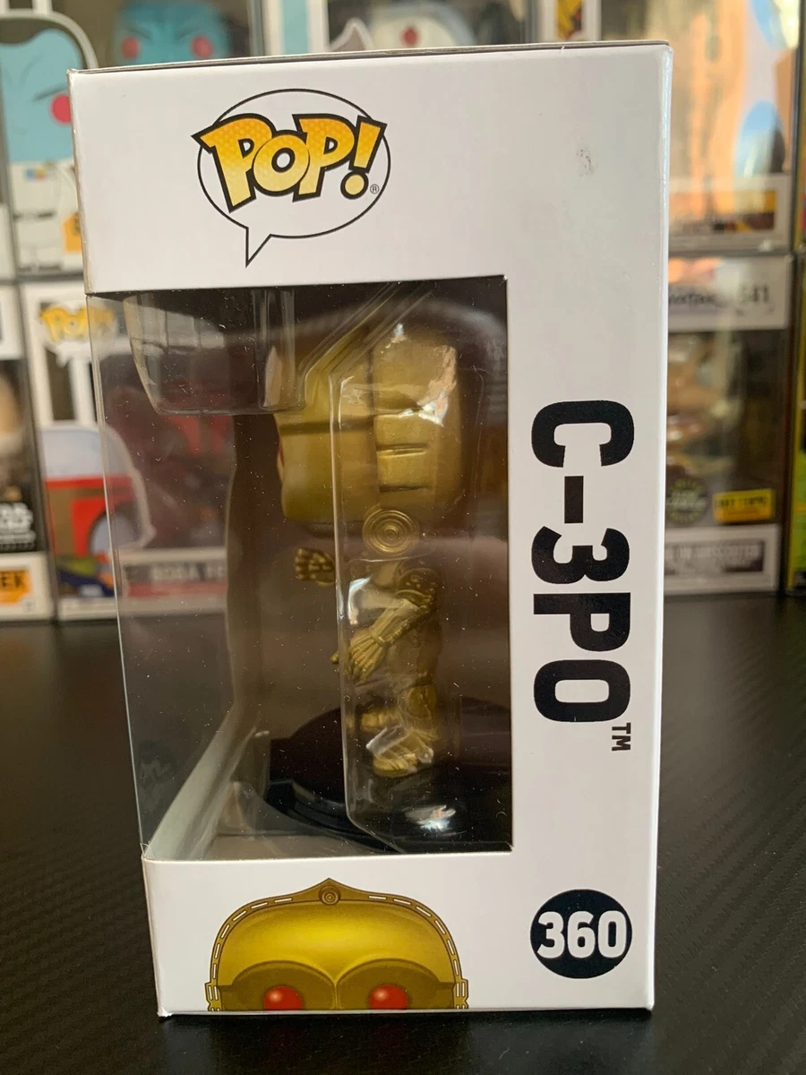 Funko Pop! Television Star Wars C-3PO 360 Exclusivo Original - Moça do Pop  - Funko Pop é aqui!