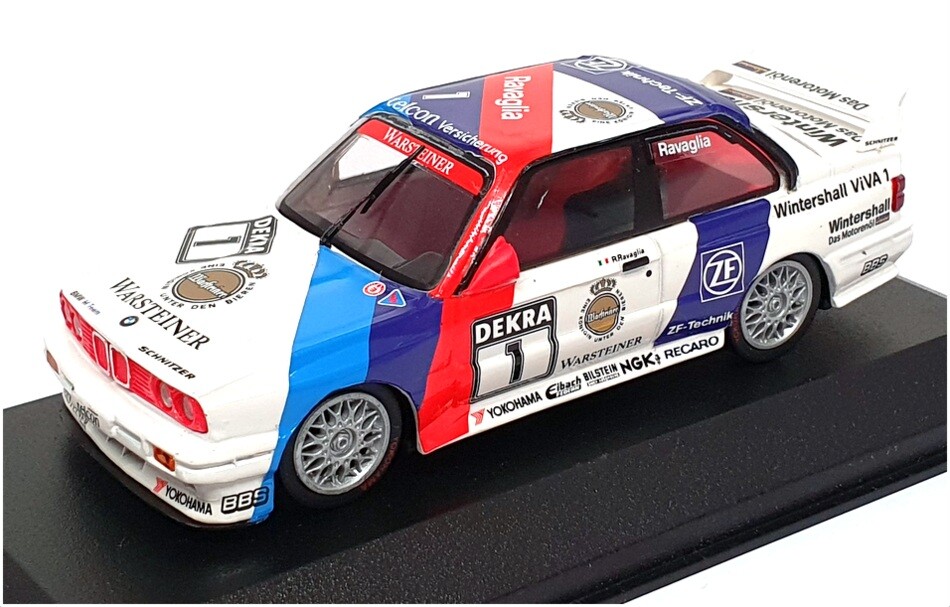 ミニカー MINICHAMPS BMW M3 Schnitzer Ravaglia1/43 Minichamps 1/43 Scale Nr. 2001 - BMW M3 #1 Team Schnitzer