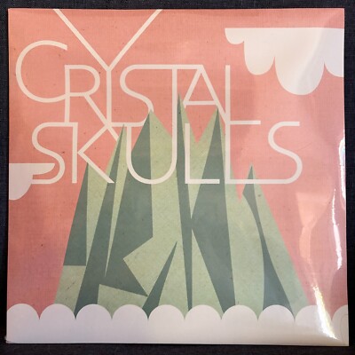 Crystal Skulls Blocked Numbers Vinyl LP Record Rare Out of Print OOP Fleet Foxes