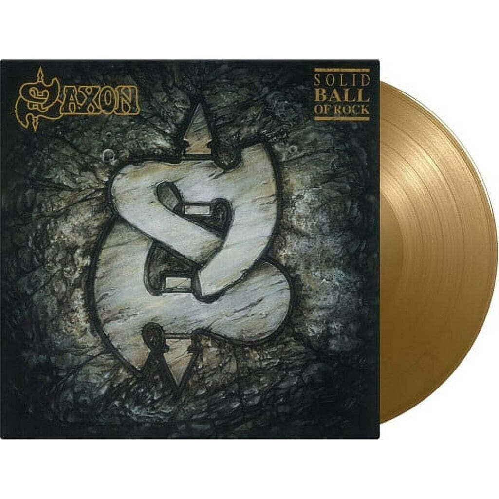 Saxon - Solid Ball Of Rock (Limited Edition Import, 180 Gram, Gold Vinyl) (LP)