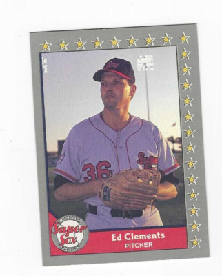 1990 PACIFIC TRADING CARD ED CLEMENTS #54 WINTER HAVEN SUPER SOX
