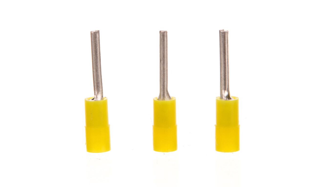 Insulated needle cable terminal KII 0.5-8 yellow E09KO-02040100101 / 100p /T2UK