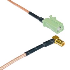 RG316 Avic Green Pioneer Jack to SMB MALE ANGLE RF Cable Rapid-SHIP LOT