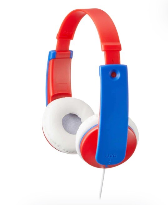 JVC HA-KD7 Tinyphones Kids Headphone - Black/Red
