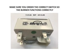 812101 for Roper Range Burner Infinite Control Switch Kitchenaid Estate