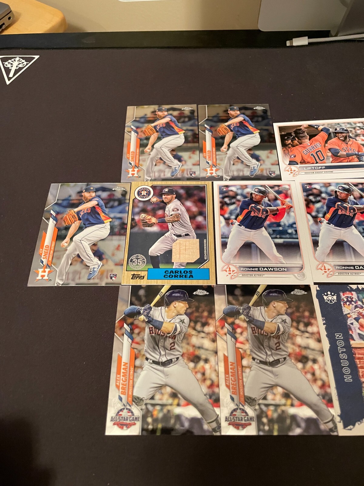 Topps MLB Baseball Card Lot RC Chrome Series 1 Houston Astros Altuve