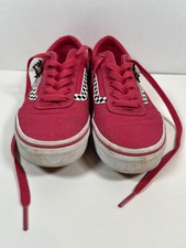 Vans Old Skool Pink Butterfly Flower Shoes Sneakers Size Kids Youth US Missy 2.0